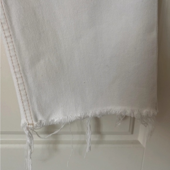 ZARA High Waisted White Jeans Size 2 - Picture 6 of 9